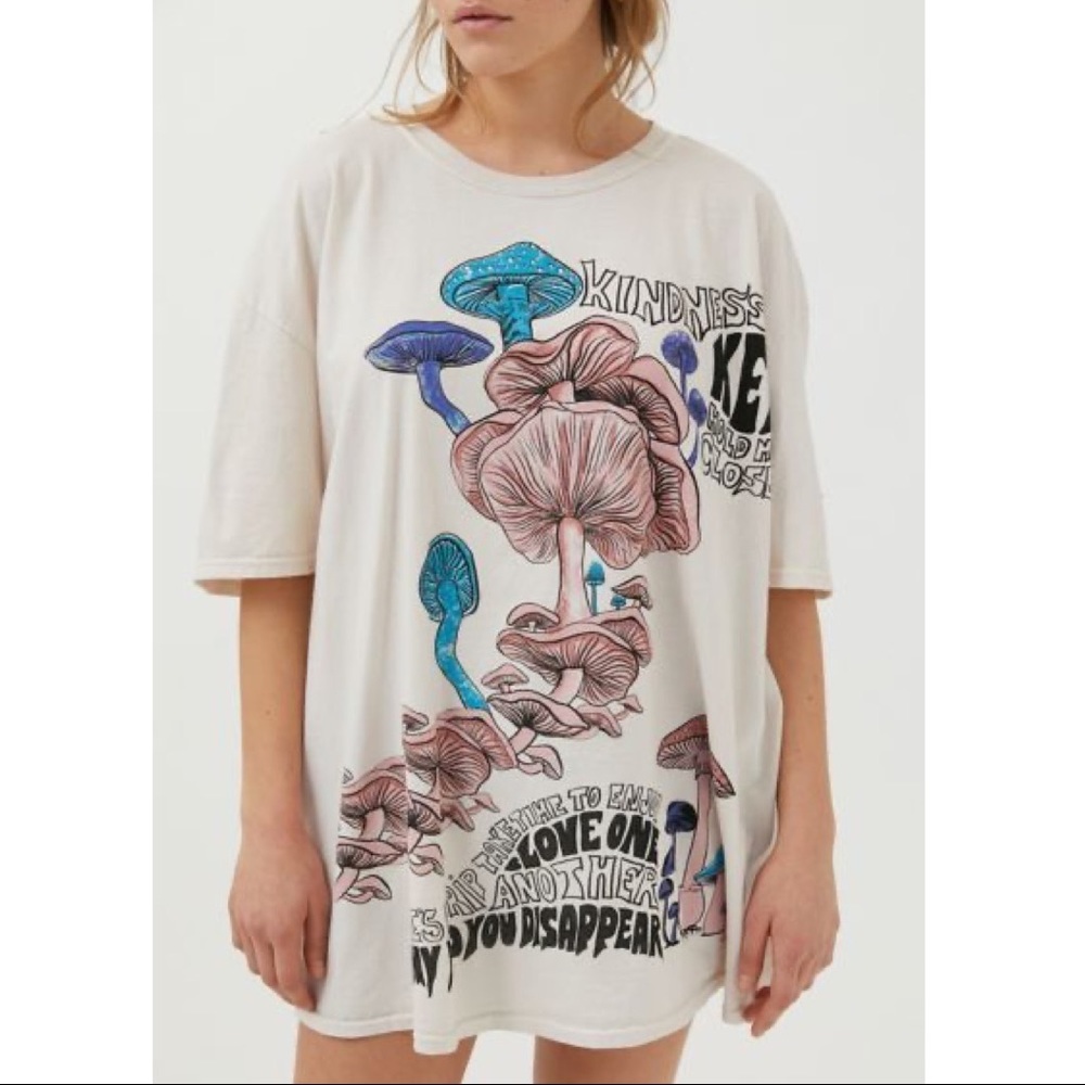 Project Social T Mushroom T-shirt Dress